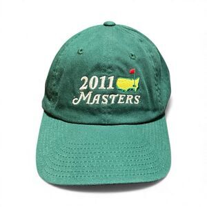2011 Golf Masters 75th Anniversary Collectible Green Cap Hat American Needle